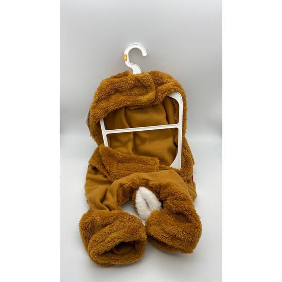 New Dog Pet Reindeer Christmas Holiday Jumpsuit M - Picture 2 of 4